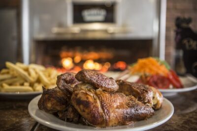 chichos pollos a la braza