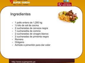 el gordito pollos a la brasa