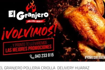 el granjero polleria criolla delivery huaraz