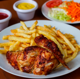 las braza pollos y carnes