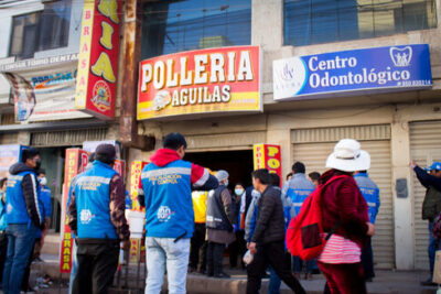 polleria entre corral y carbon