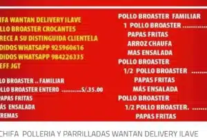 Pollerias en Ilave en Peru