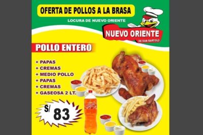 pollo nuevo oriente polleria