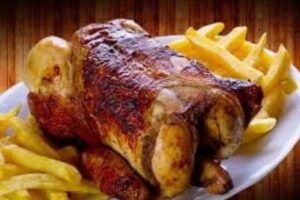 Restaurat pollería pollo pollitos con papas